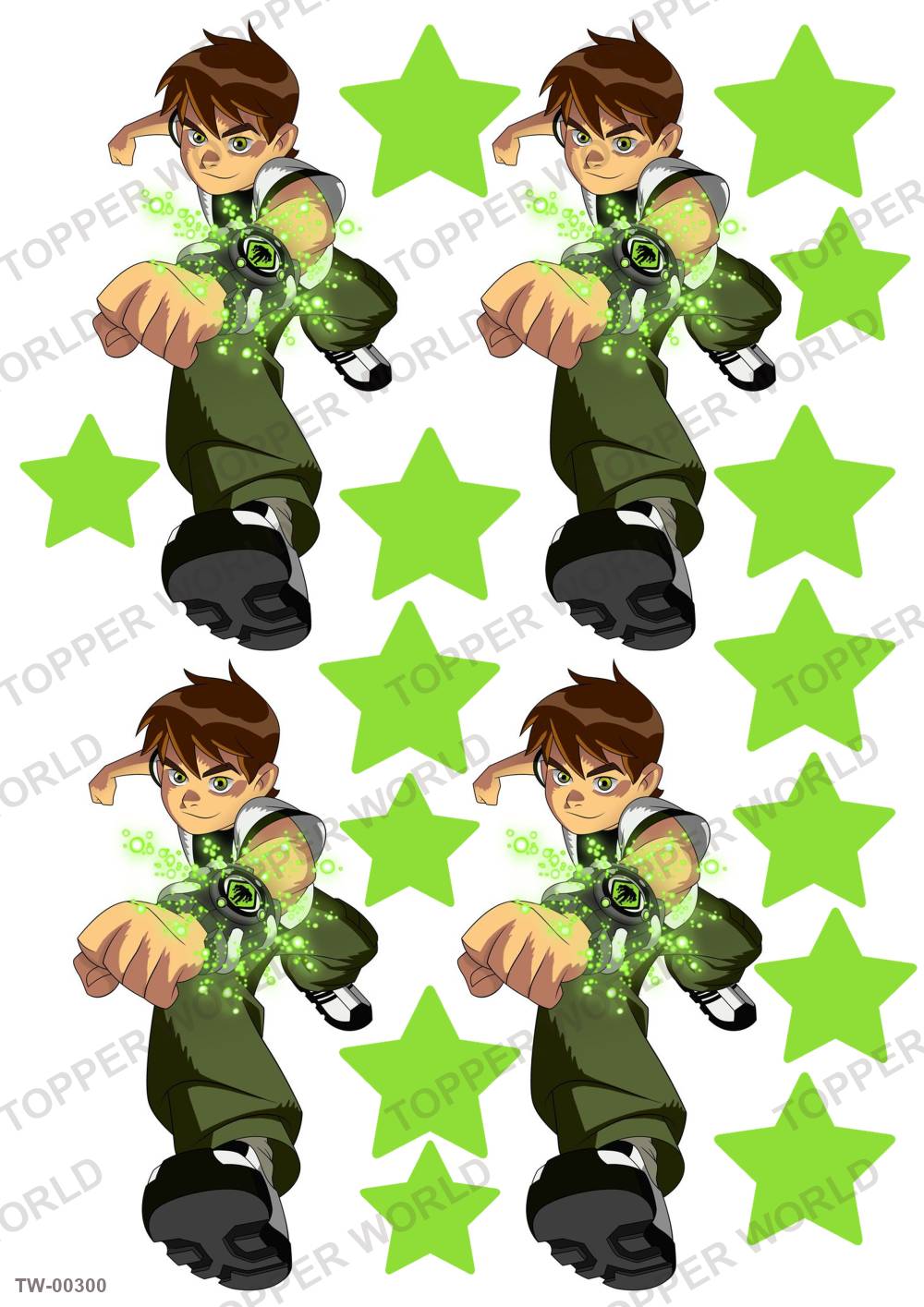 Ben 10 Topper Sheet 07 – A4 topper sheet