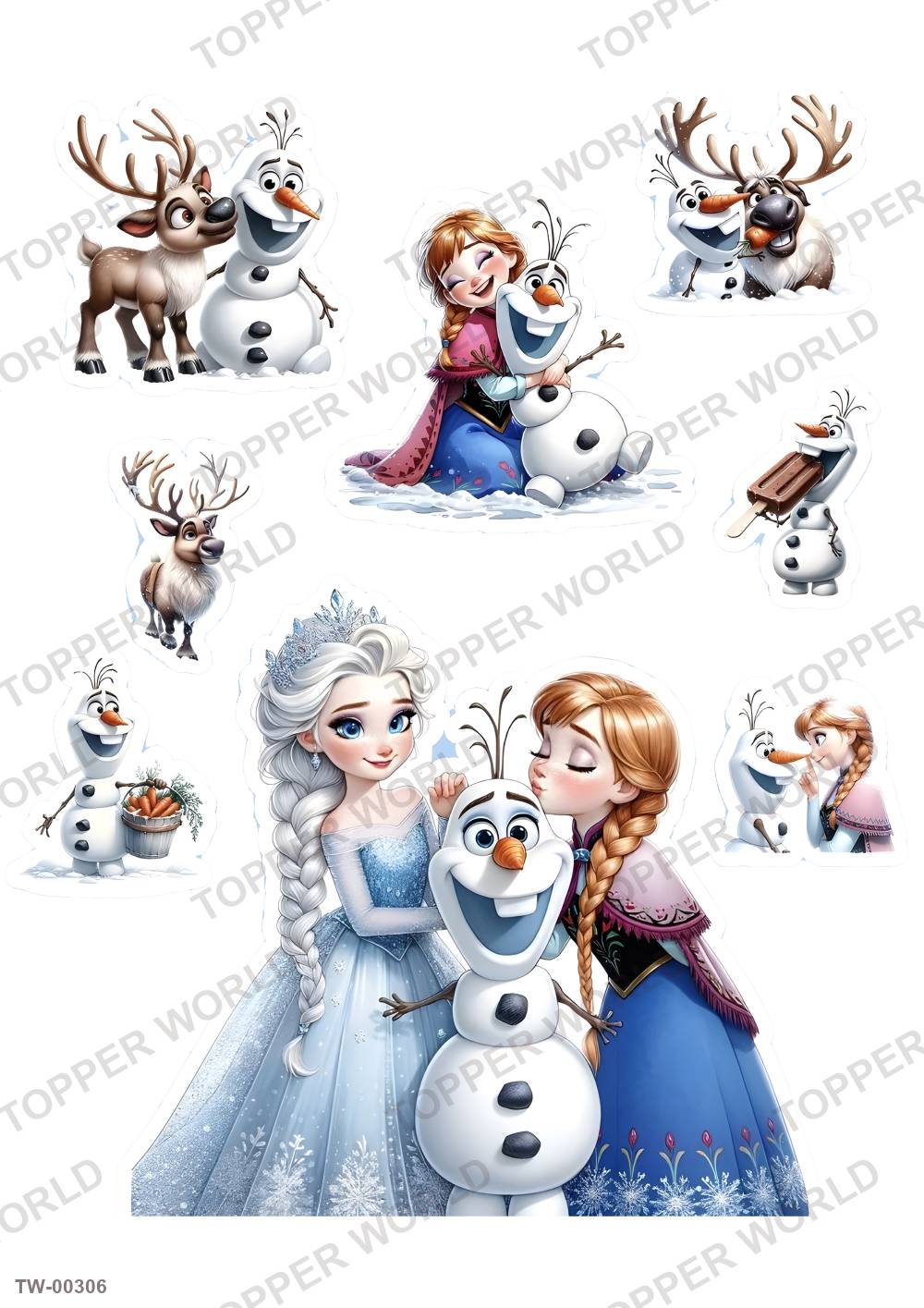 Elsa Topper Sheet 07 – A4 topper sheet