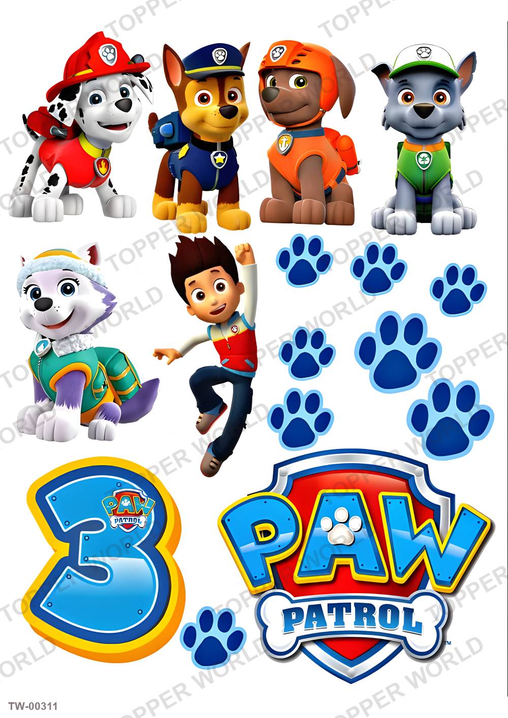 Heroes Topper Sheet 07 – A4 topper sheet