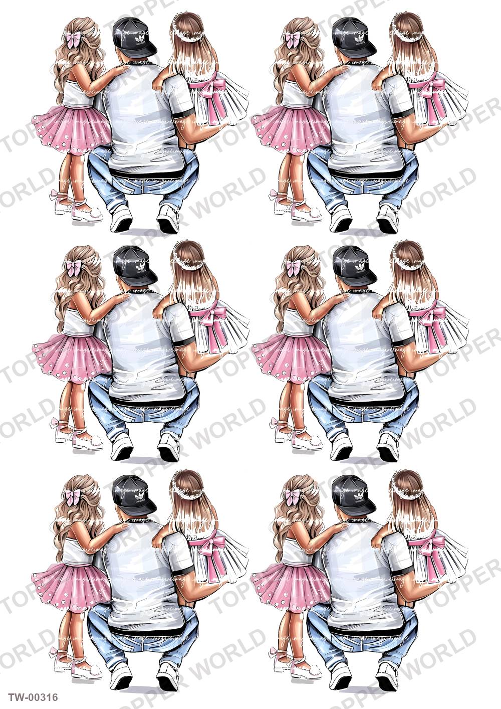 For Him Topper Sheet 07 – A4 topper sheet