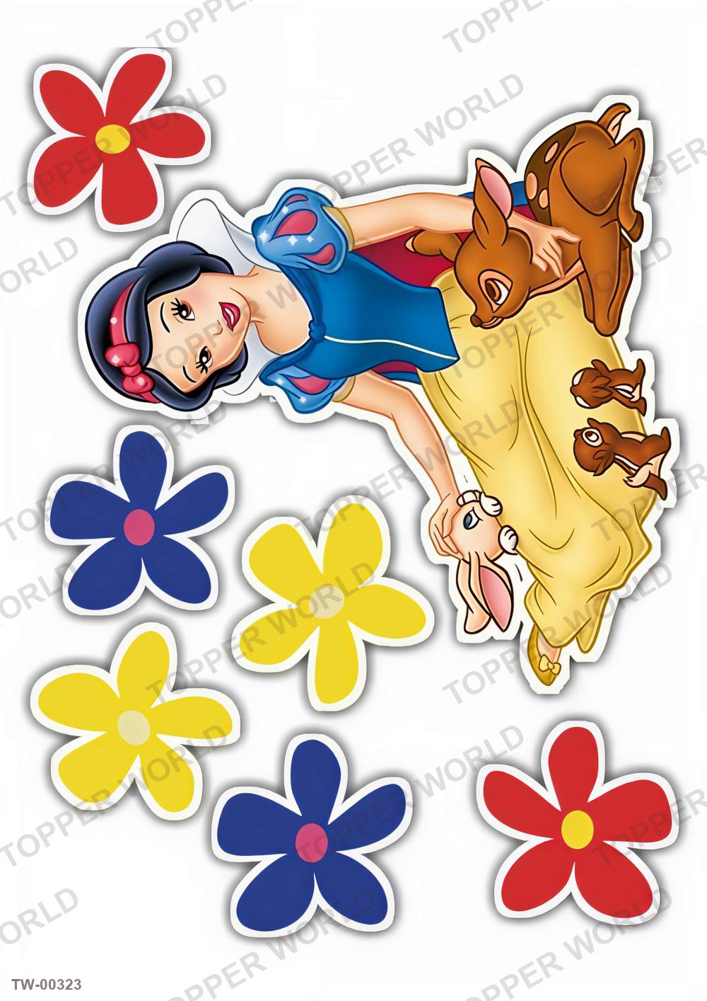 Snow White Topper Sheet 07 – A4 topper sheet