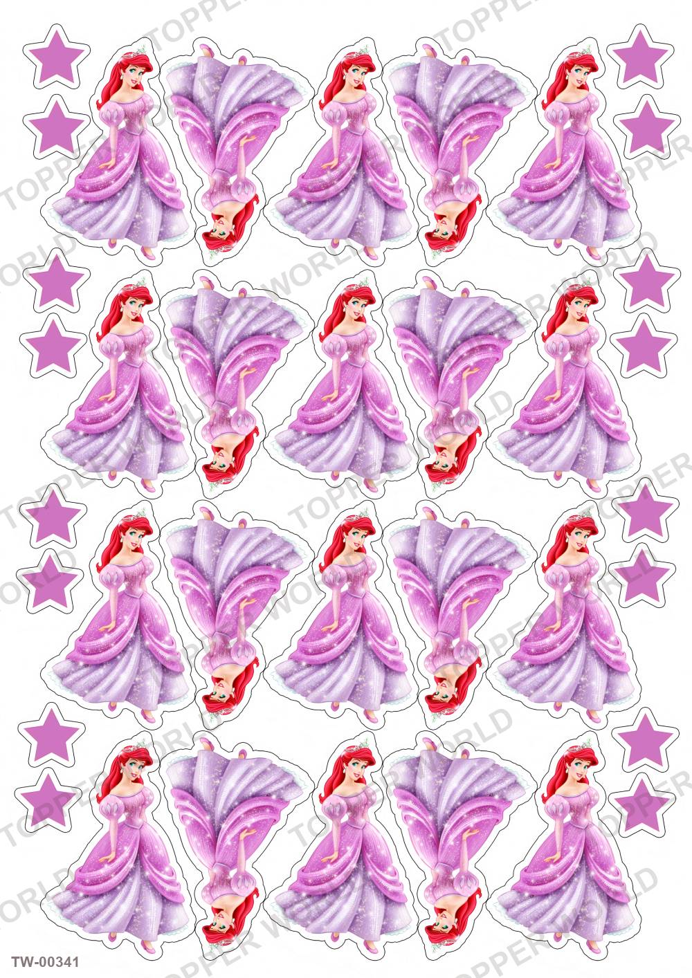 Belle Topper Sheet 08 – A4 topper sheet