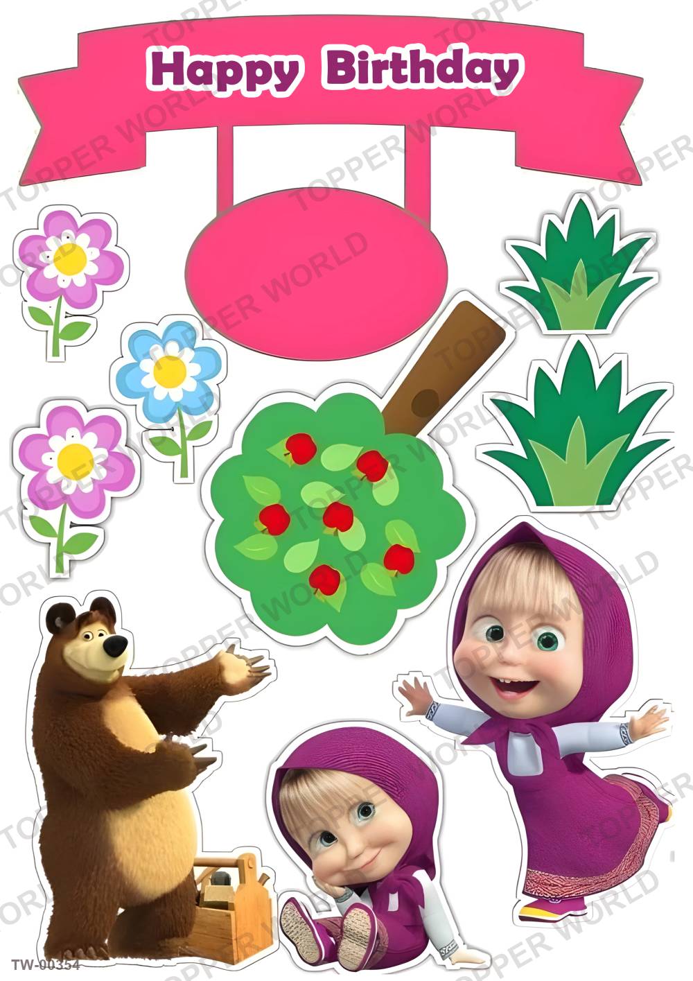 Masha Topper Sheet 08 – A4 topper sheet
