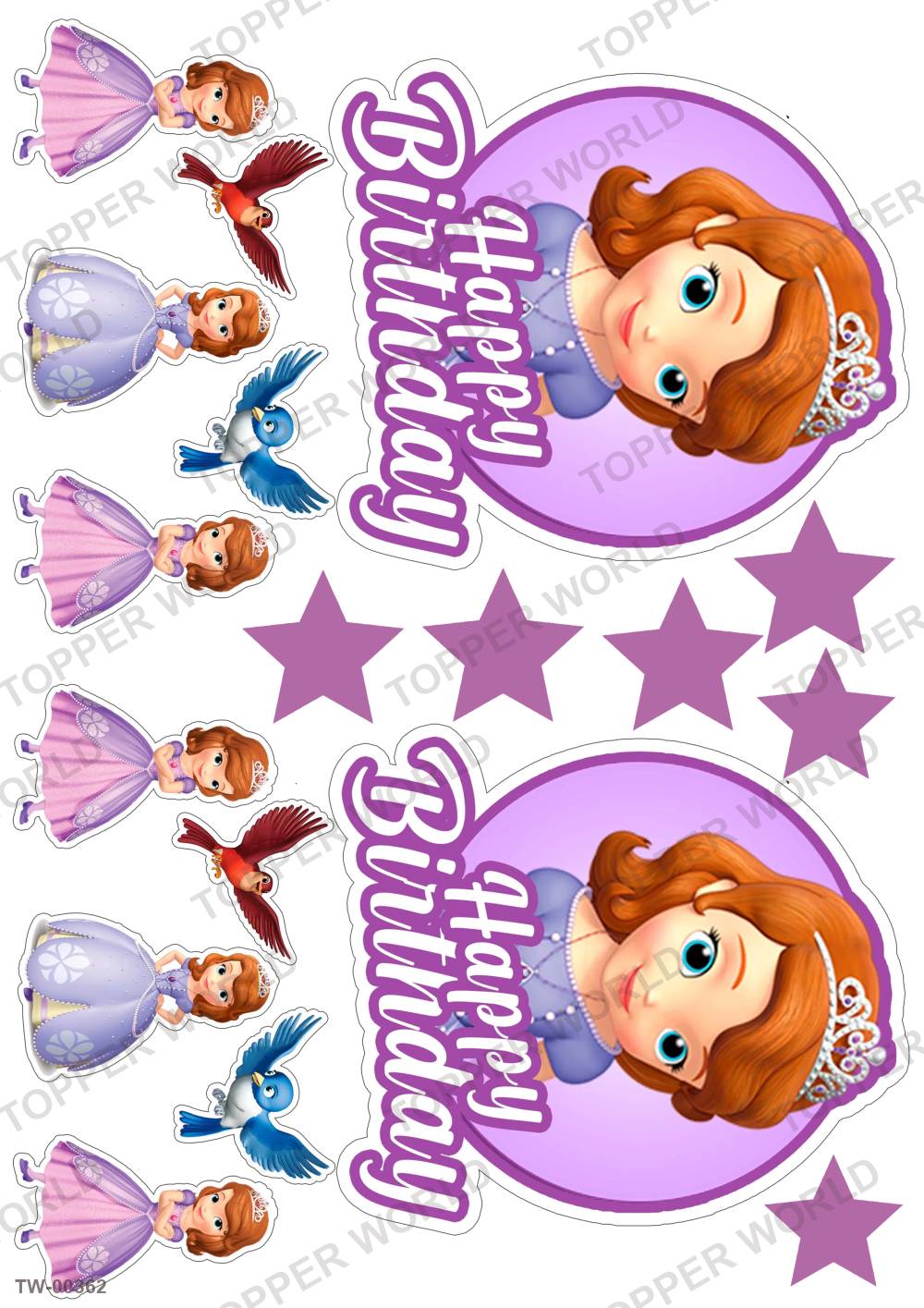 Sofia Topper Sheet 08 – A4 topper sheet
