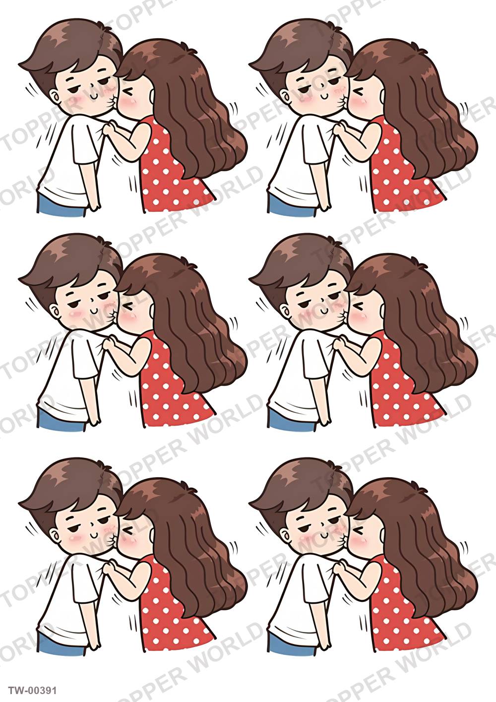 Love Topper Sheet 09 – A4 topper sheet