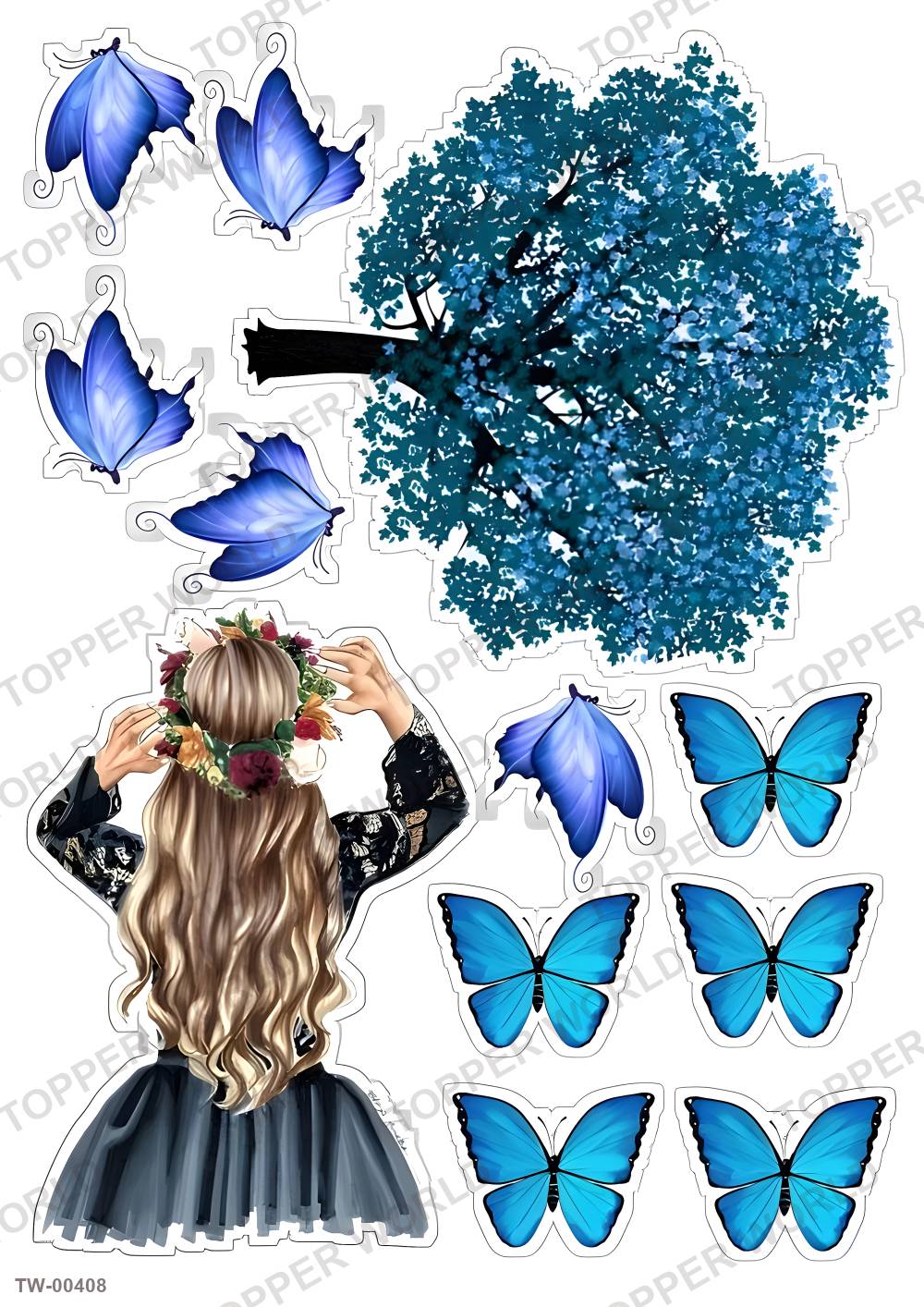 For Her Topper Sheet 09 – A4 topper sheet
