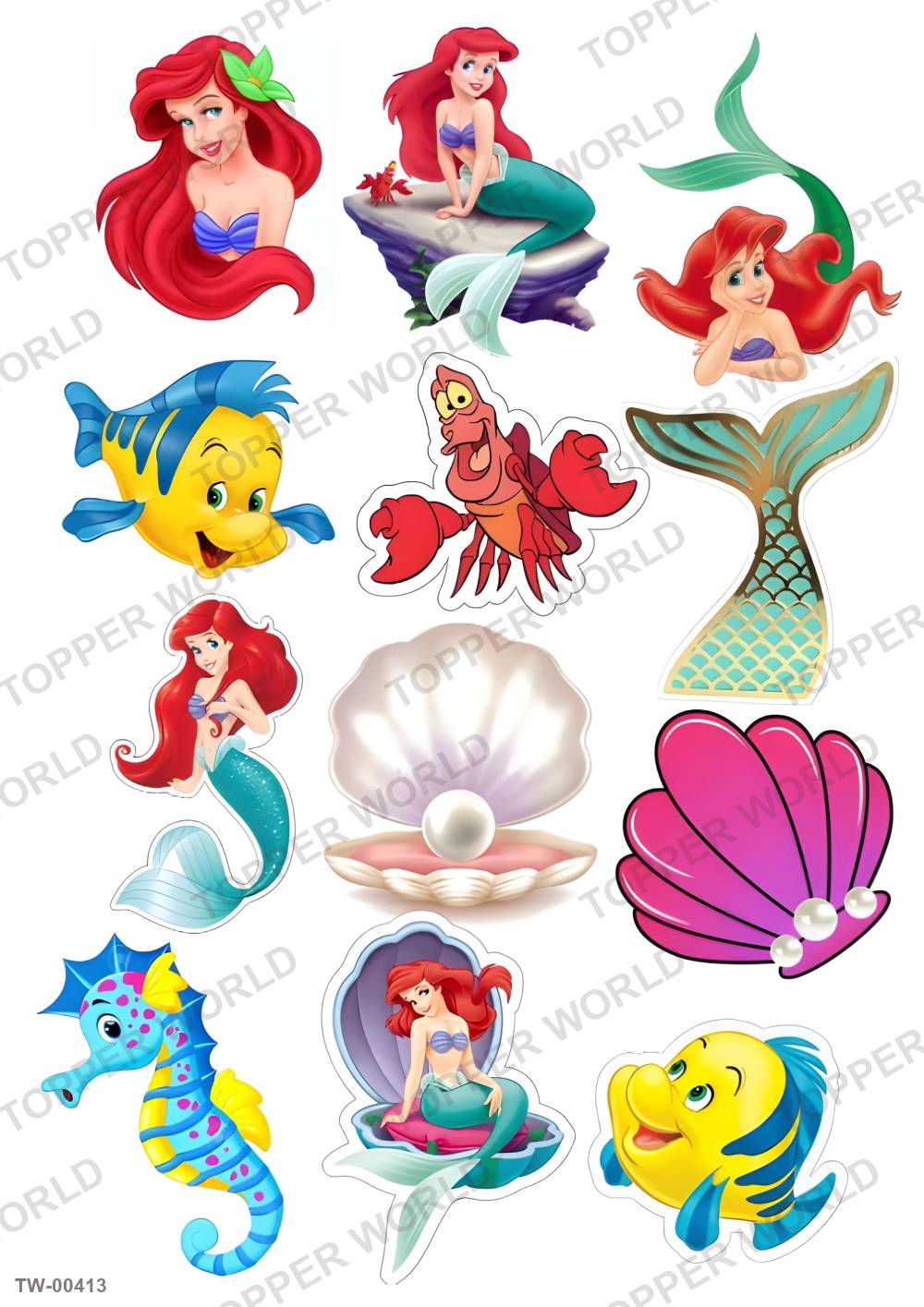Ariel Topper Sheet 10 – A4 topper sheet