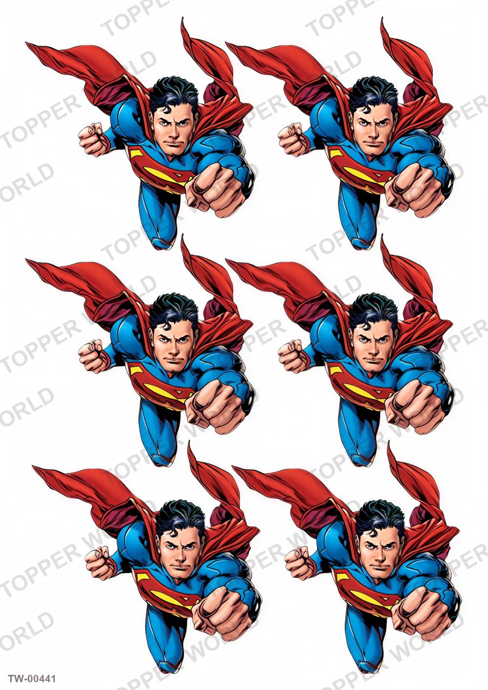 Superman Topper Sheet 10 – A4 topper sheet