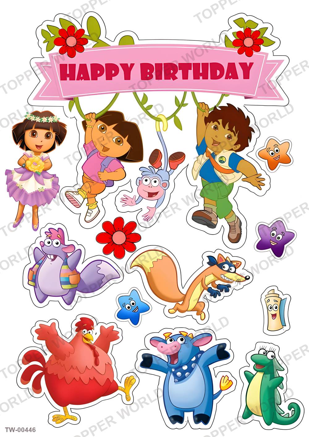 Little Girl Topper Sheet 10 – A4 topper sheet