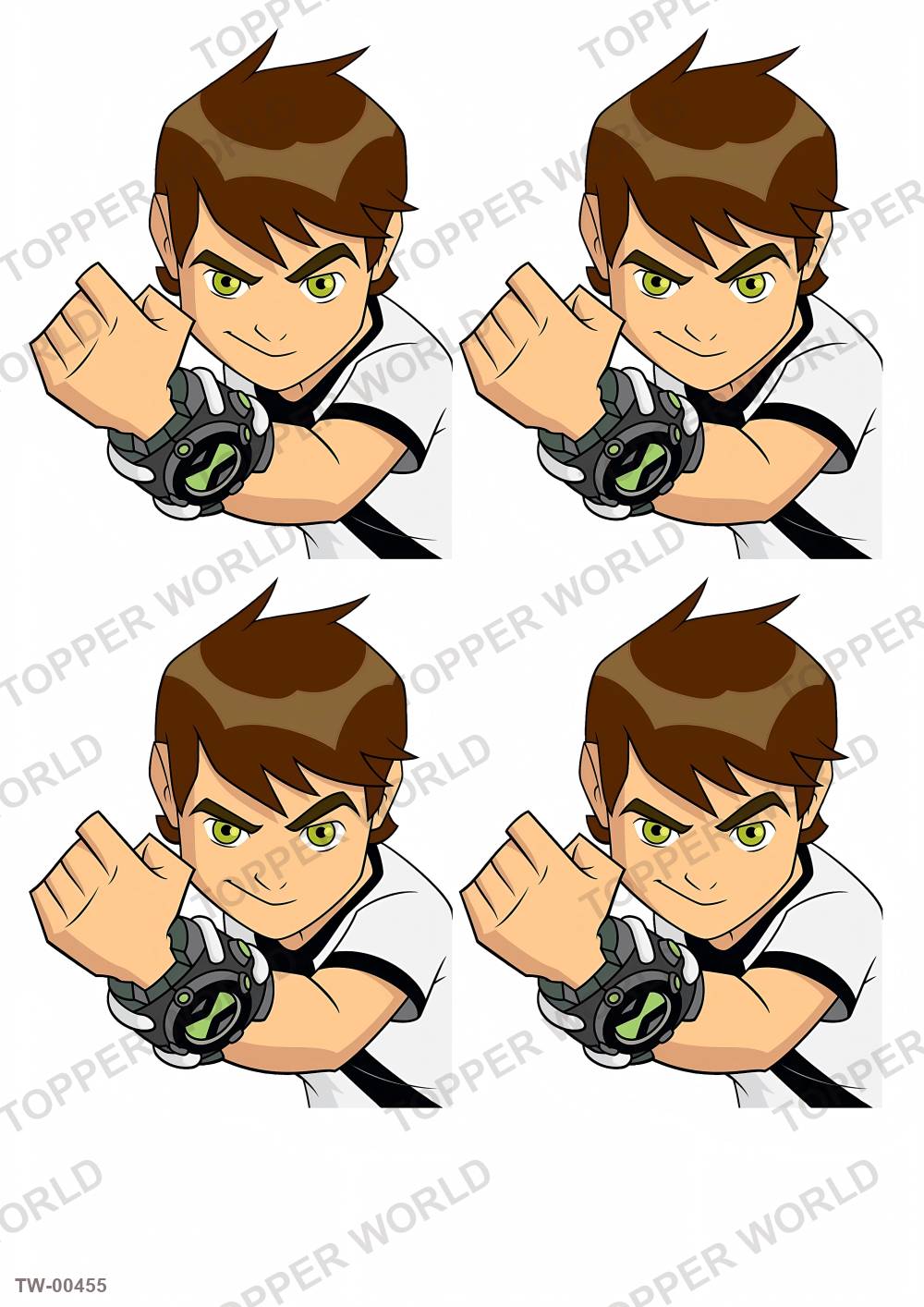 Ben 10 Topper Sheet 11 – A4 topper sheet