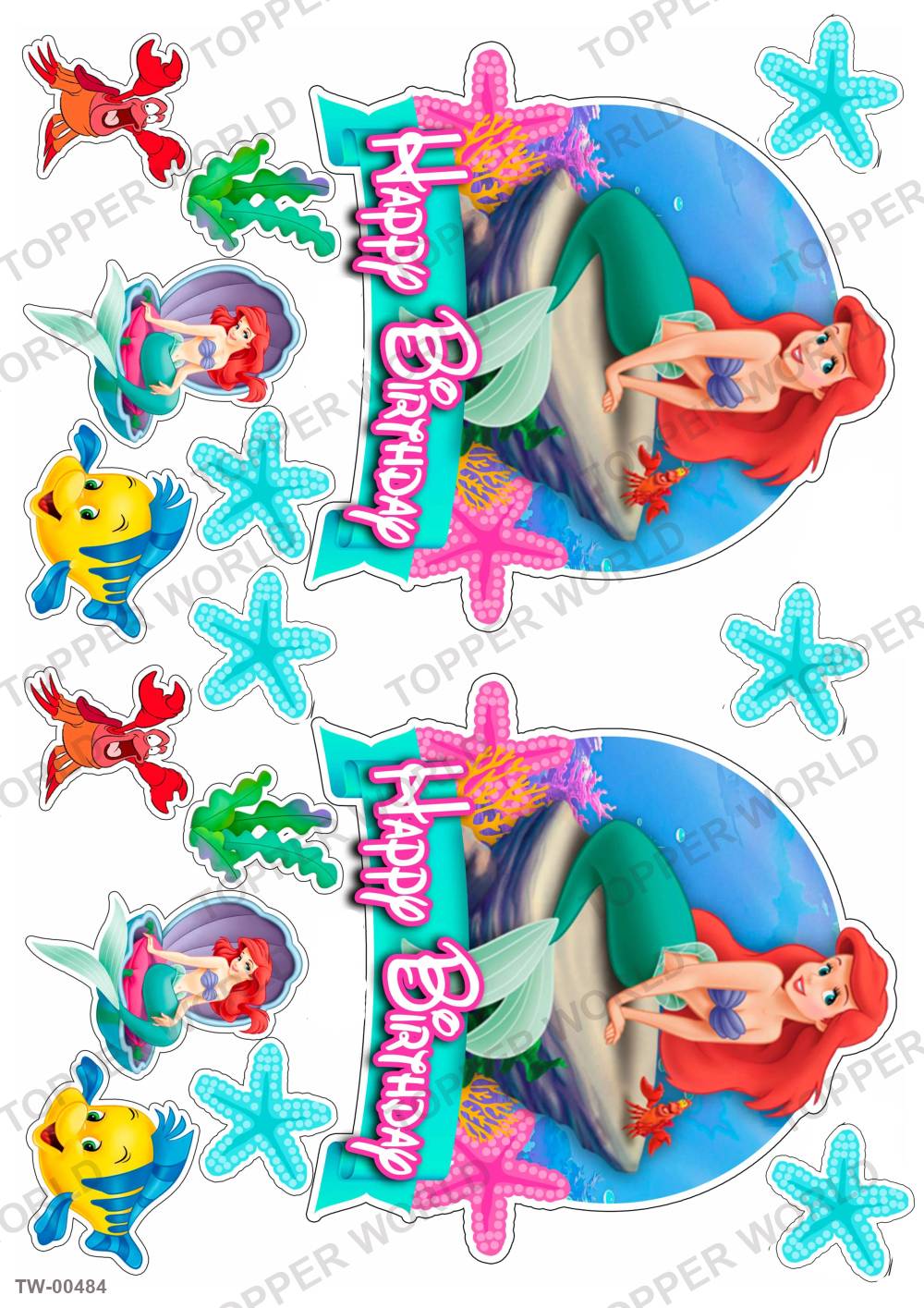 Ariel Topper Sheet 12 – A4 topper sheet