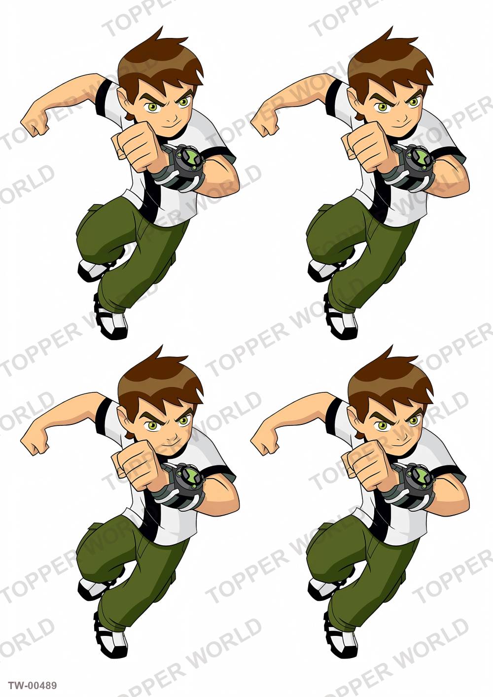 Ben 10 Topper Sheet 12 – A4 topper sheet