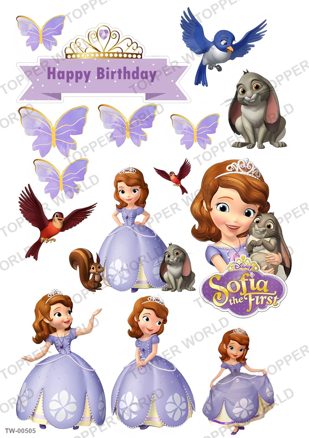 Sofia Topper Sheet 12 – A4 topper sheet