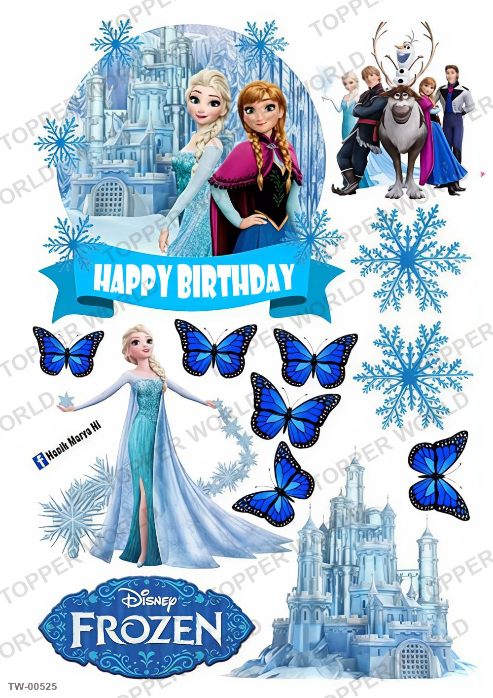 Elsa Topper Sheet 13 – A4 topper sheet