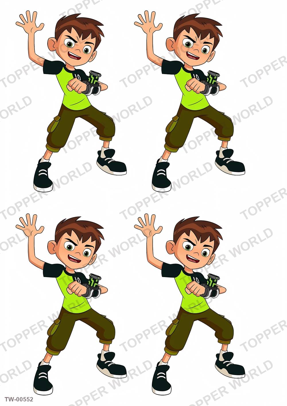 Ben 10 Topper Sheet 14 – A4 topper sheet