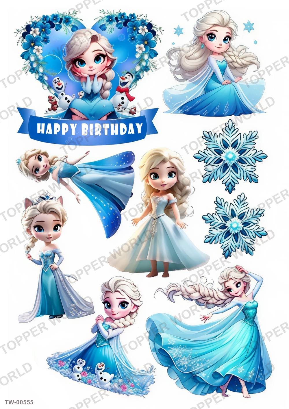 Elsa Topper Sheet 14 – A4 topper sheet
