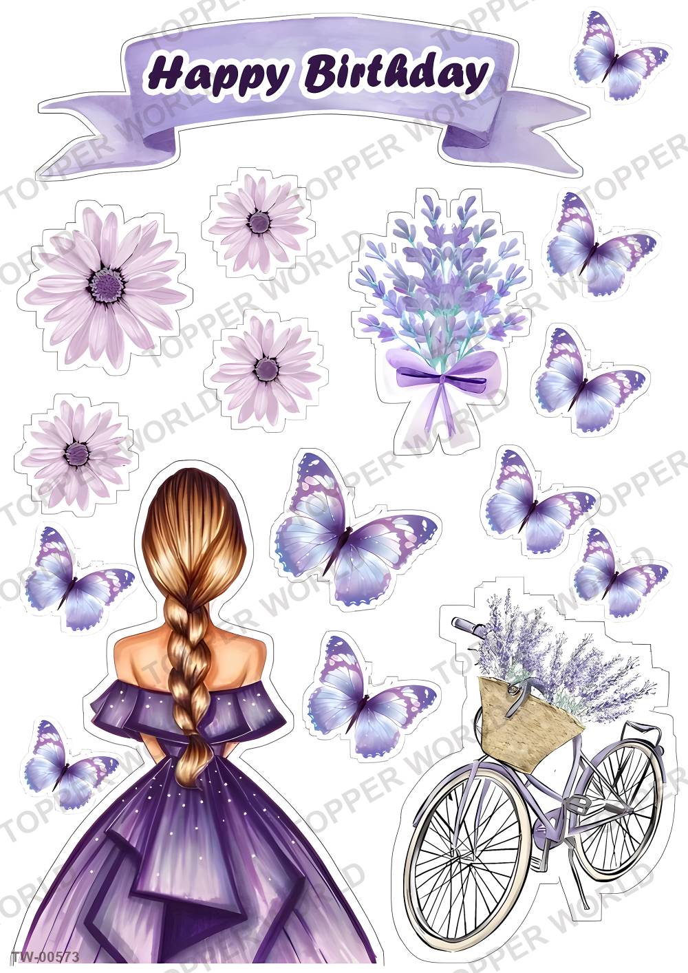 For Her Topper Sheet 14 – A4 topper sheet