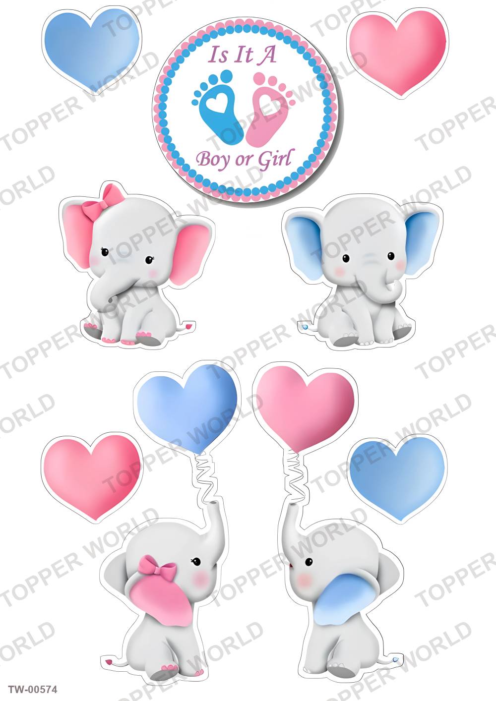 Little Girl Topper Sheet 14 – A4 topper sheet