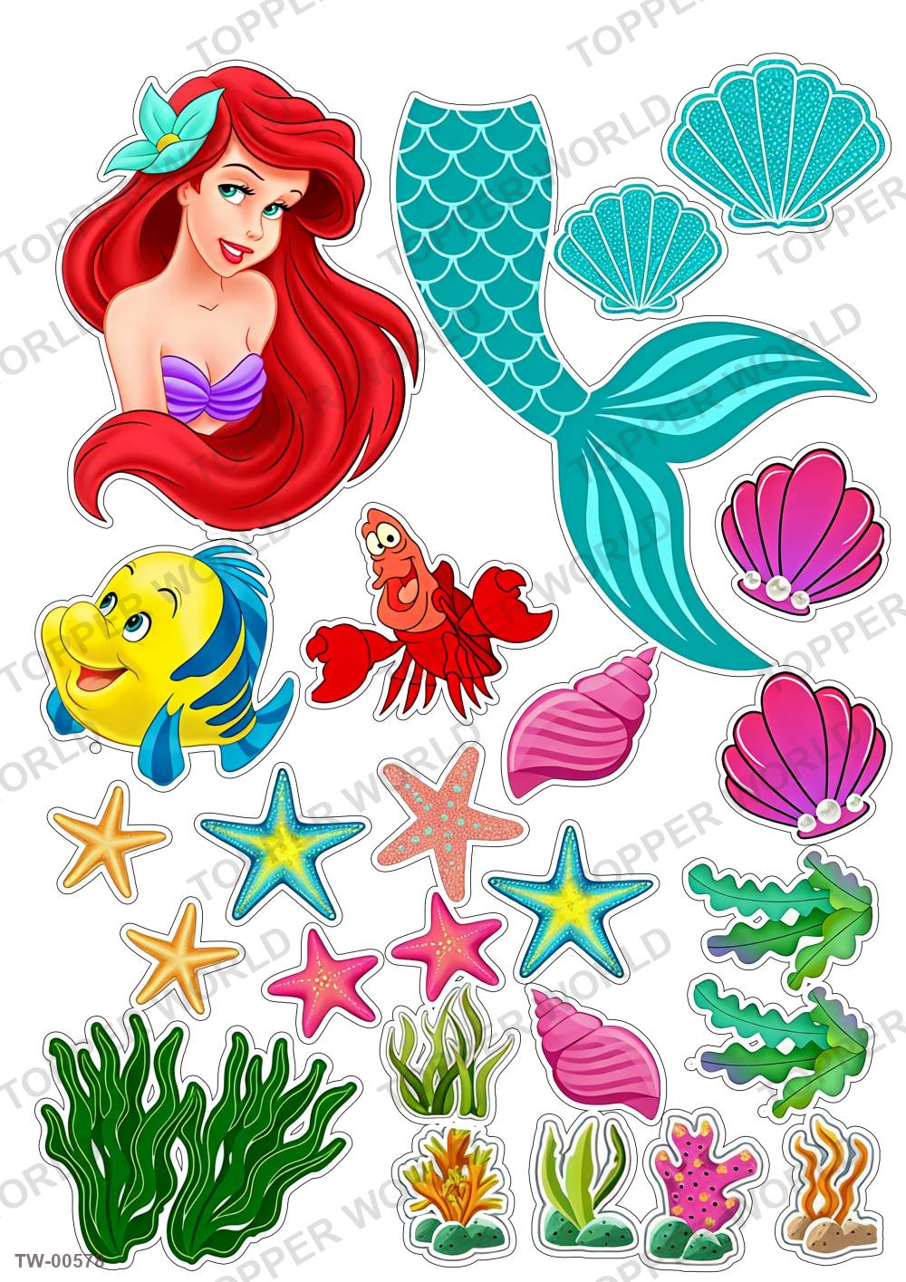 Ariel Topper Sheet 15 – A4 topper sheet