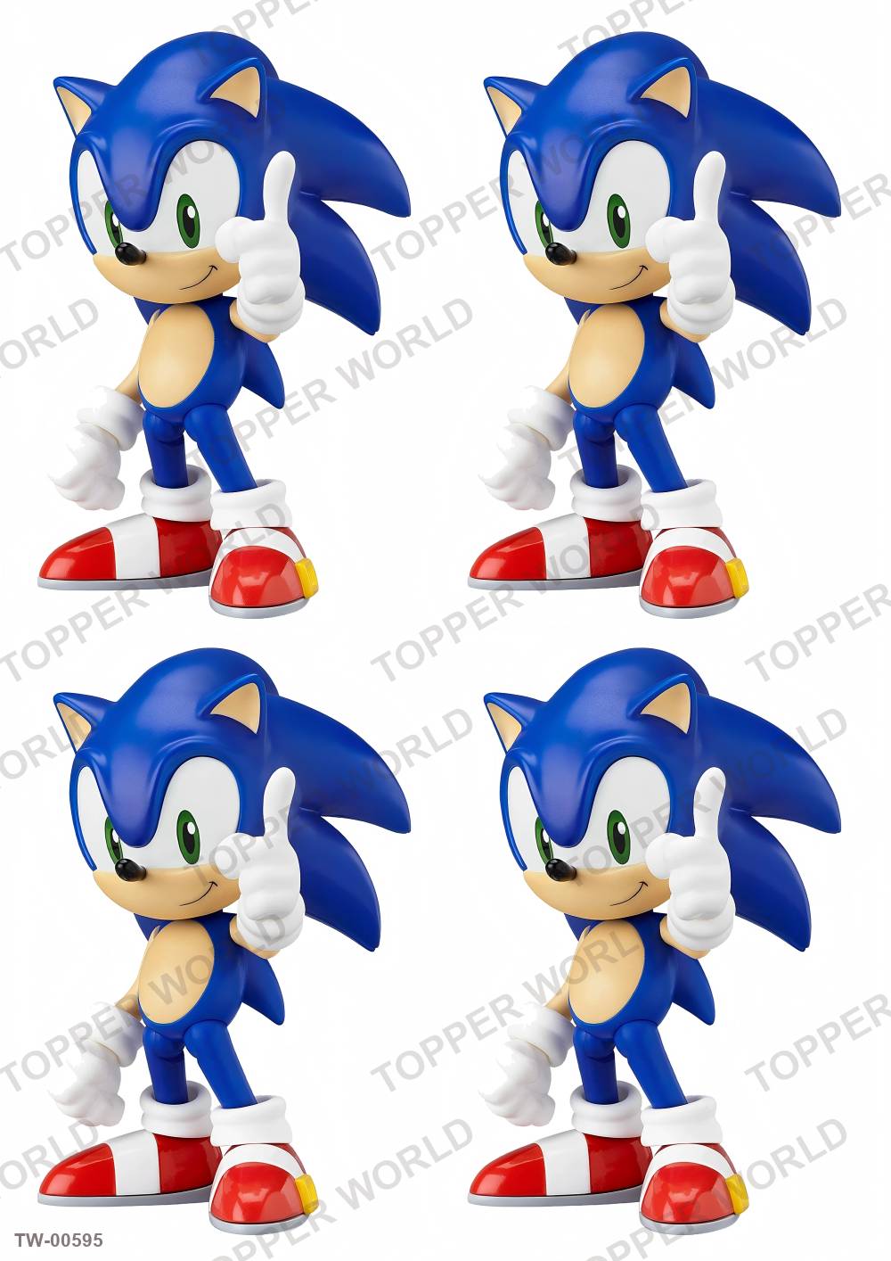Sonic Topper Sheet 15 – A4 topper sheet