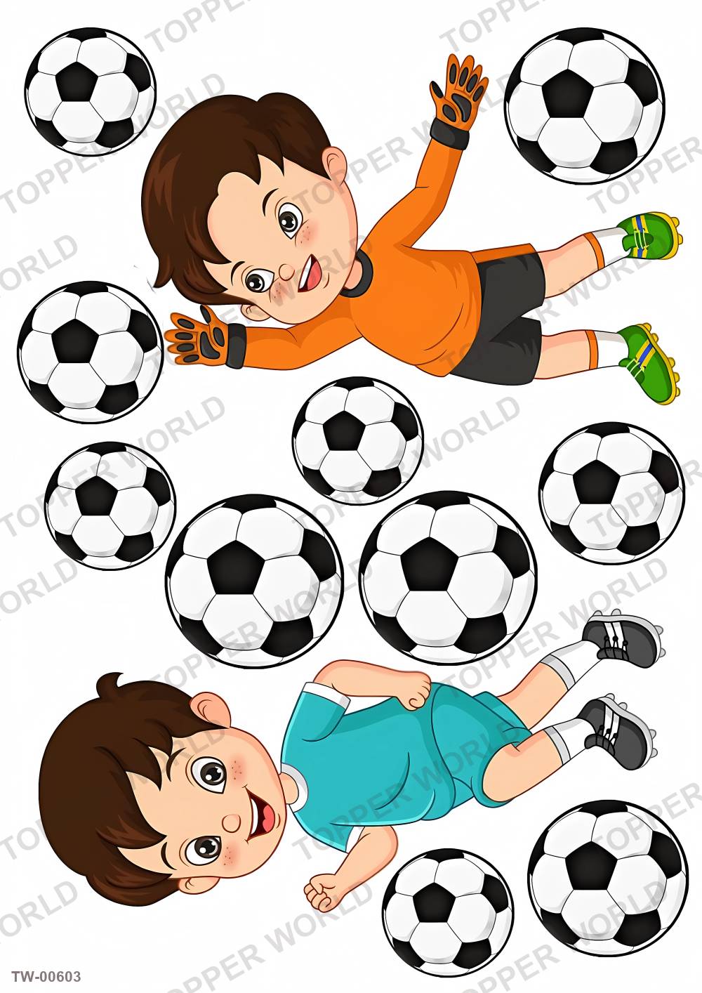 Little Boy Topper Sheet 15 – A4 topper sheet