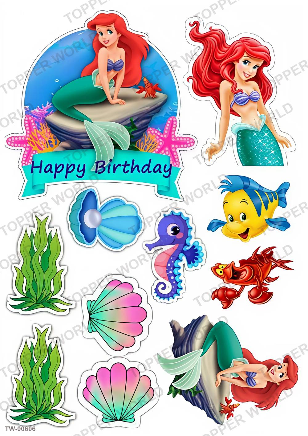 Ariel Topper Sheet 16 – A4 topper sheet