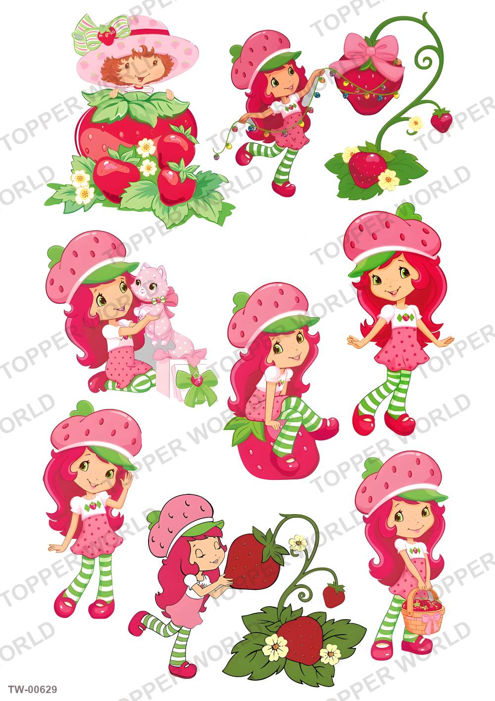 Little Girl Topper Sheet 16 – A4 topper sheet