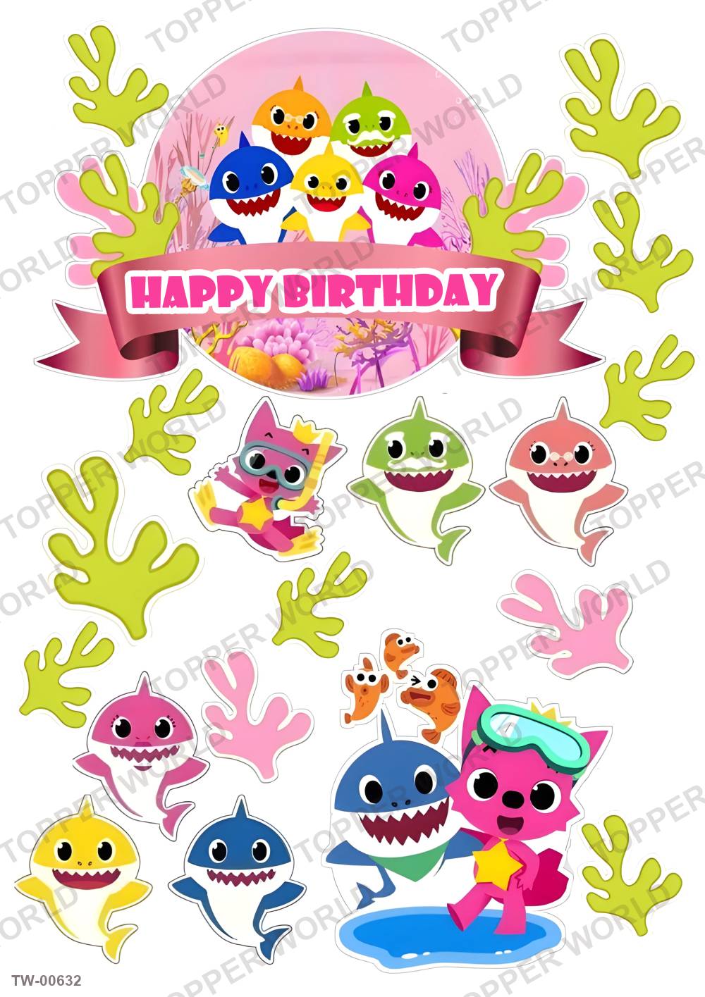 Animals Topper Sheet 17 – A4 topper sheet