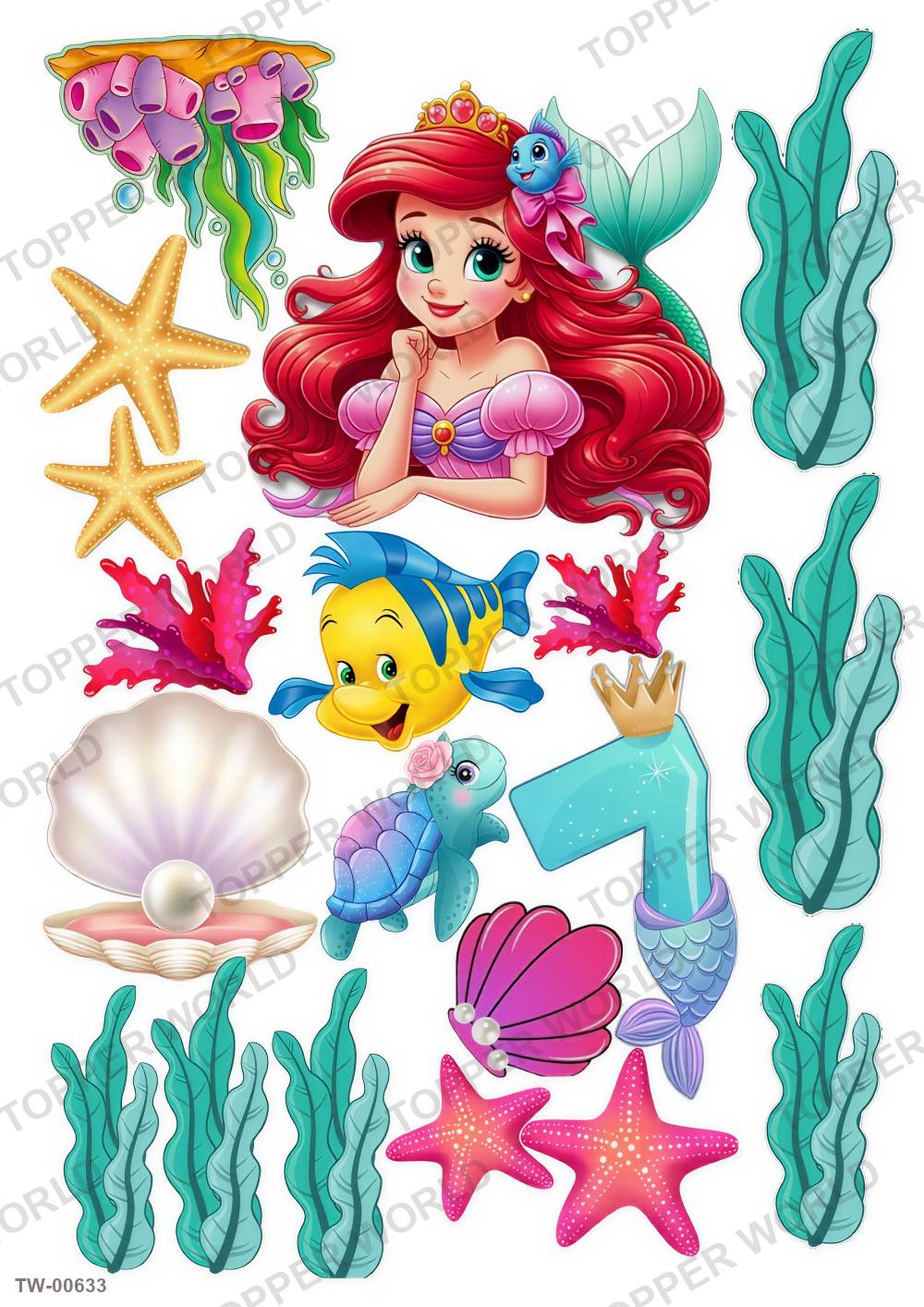 Ariel Topper Sheet 17 – A4 topper sheet