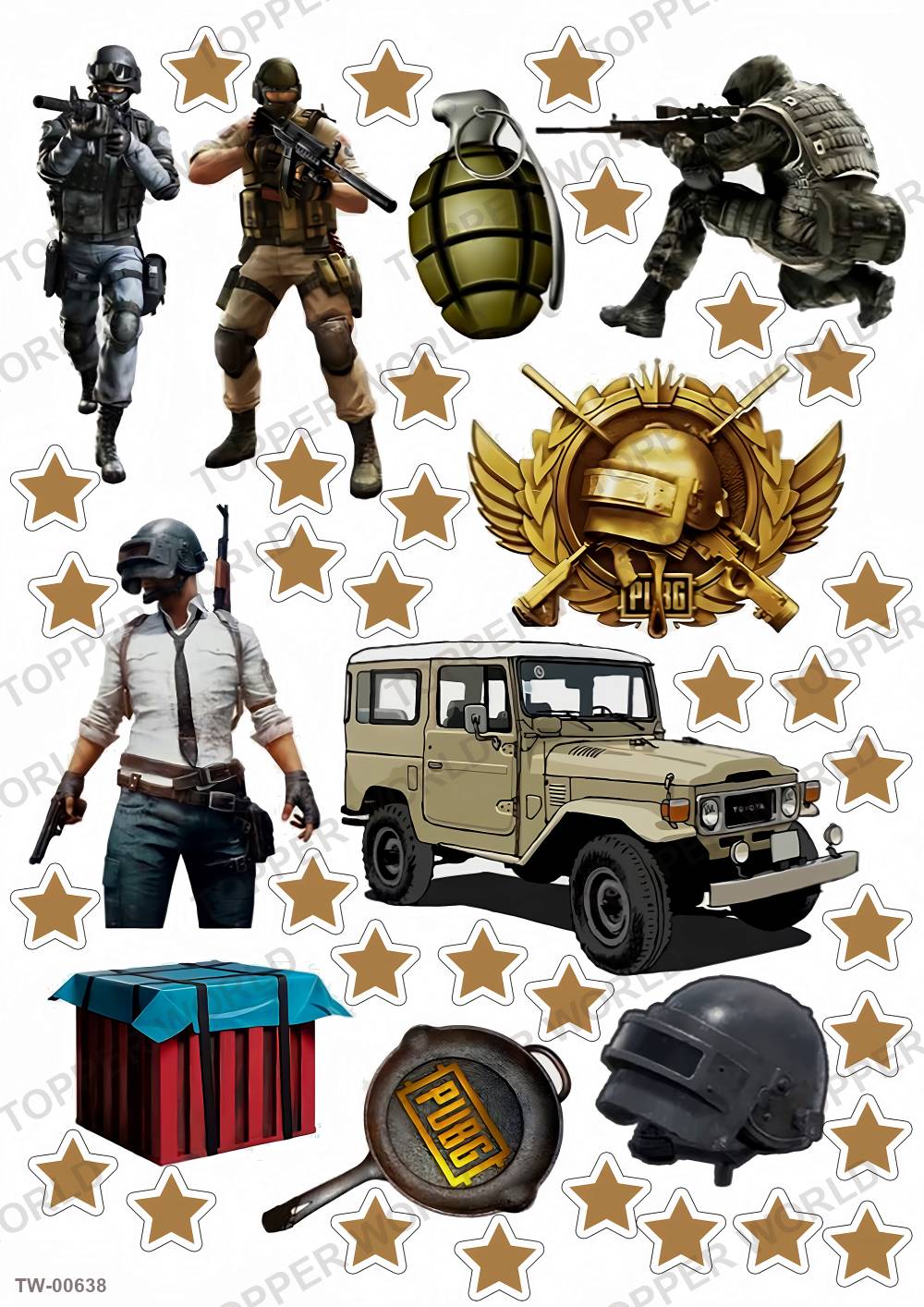 Games Topper Sheet 17 – A4 topper sheet