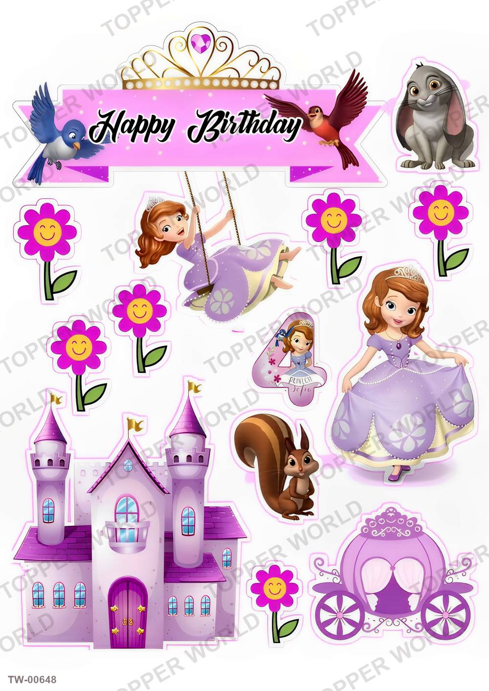 Sofia Topper Sheet 17 – A4 topper sheet