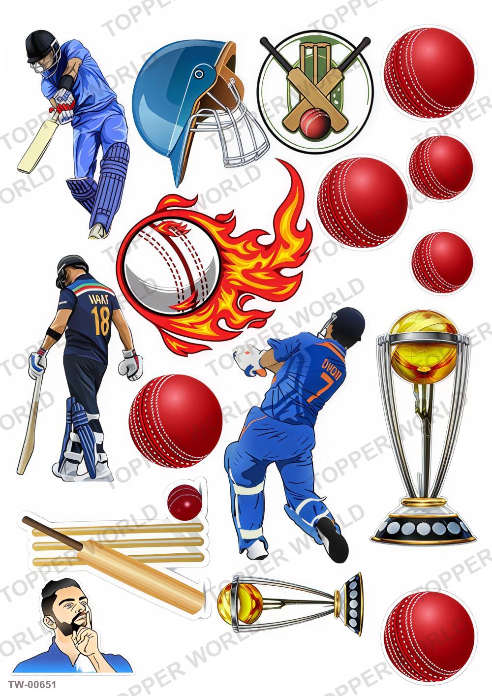 Sports Topper Sheet 17 – A4 topper sheet