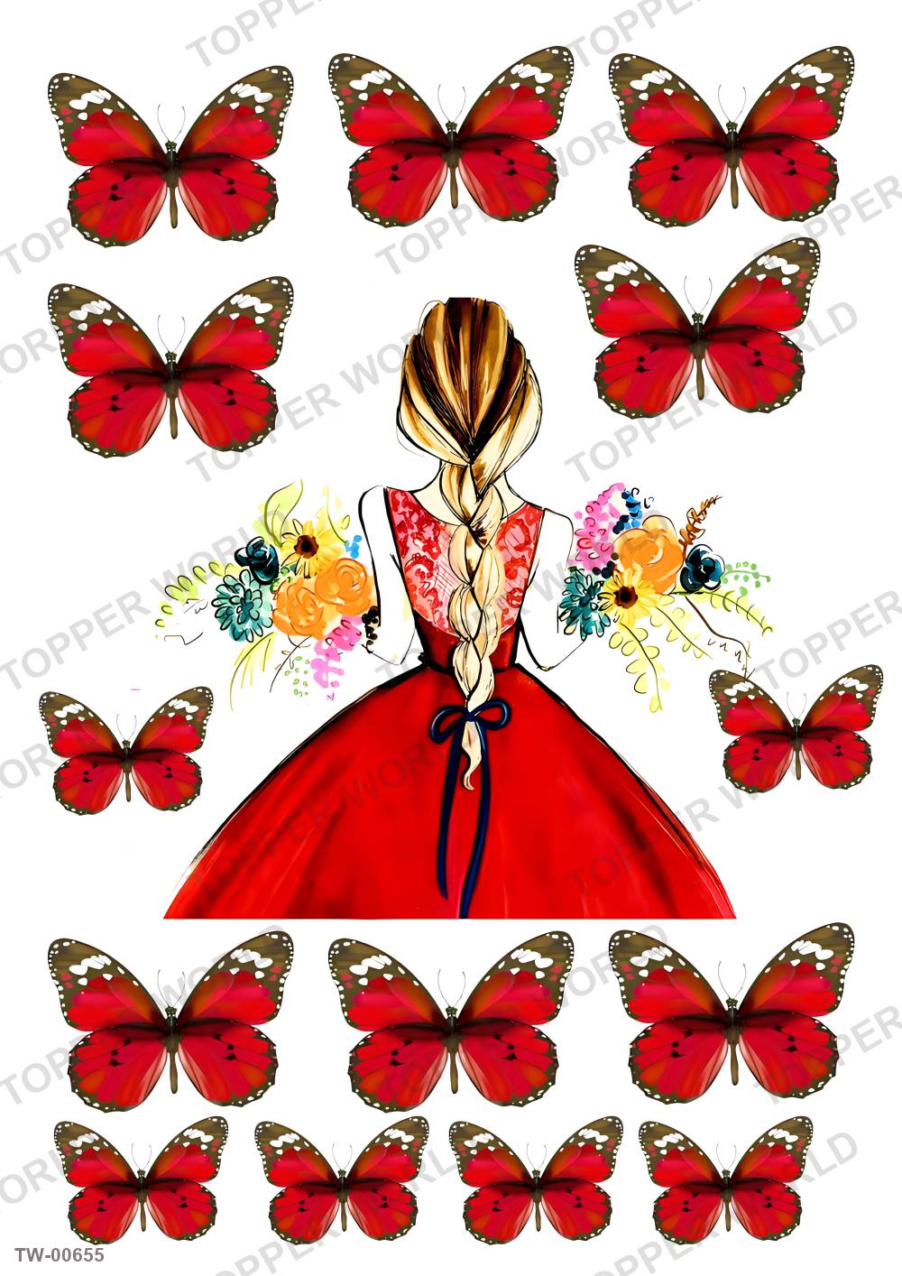 For Her Topper Sheet 17 – A4 topper sheet