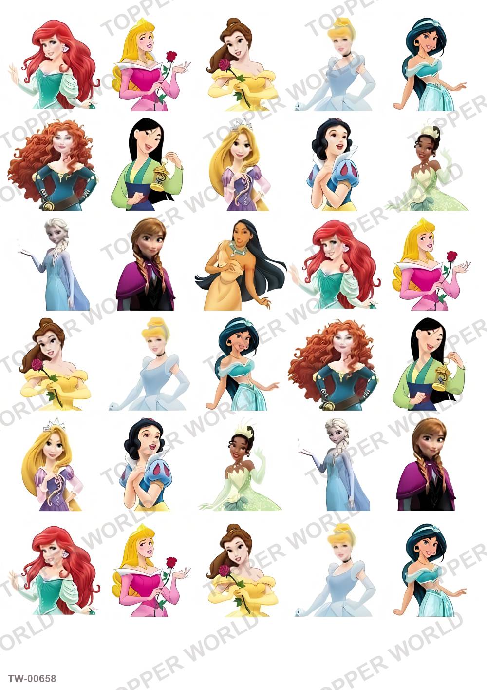 Angels Topper Sheet 18 – A4 topper sheet