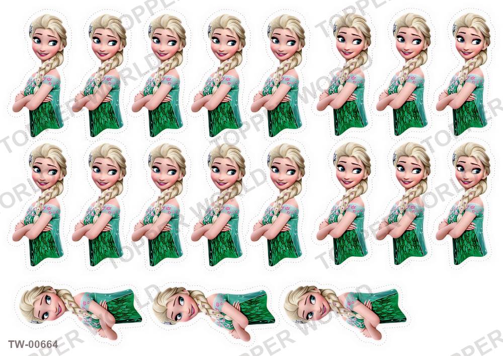 Elsa Topper Sheet 18 – A4 topper sheet