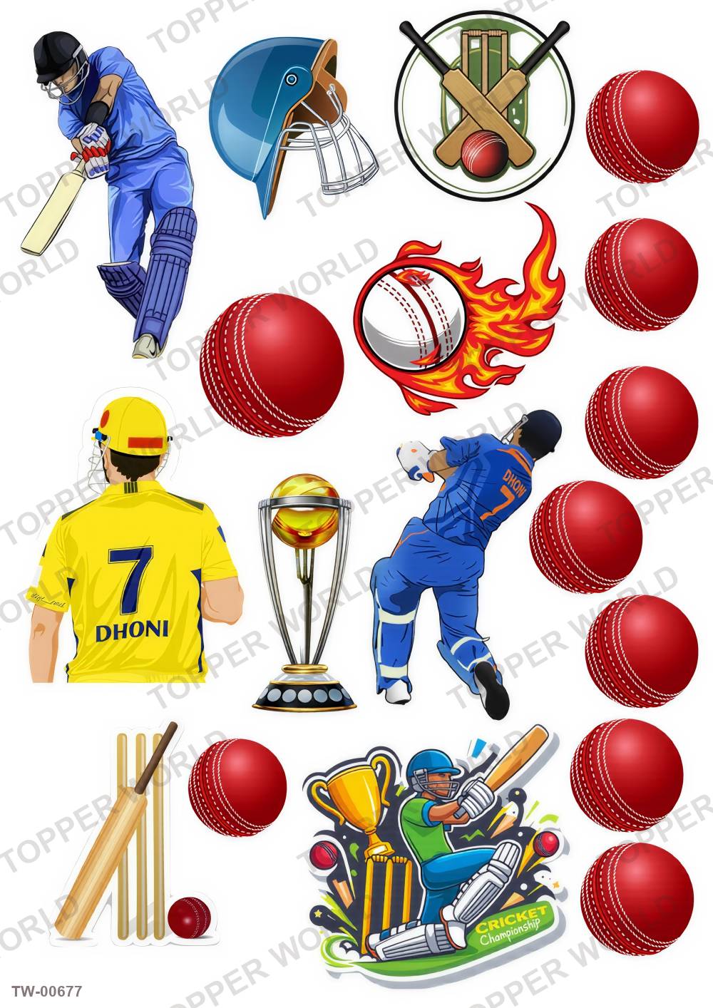 Sports Topper Sheet 18 – A4 topper sheet