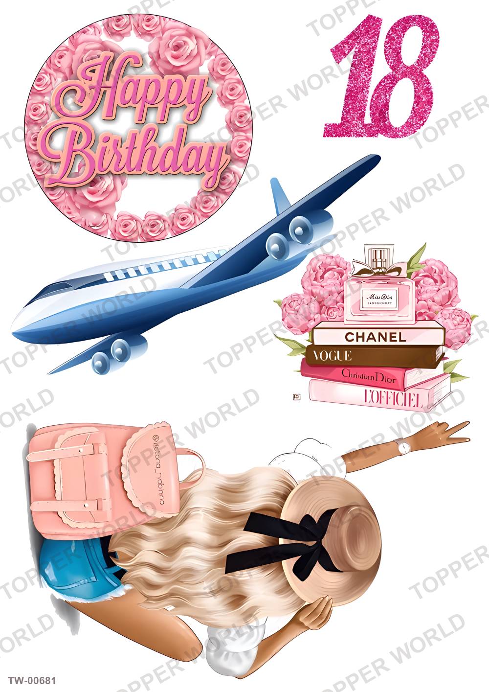 For Her Topper Sheet 18 – A4 topper sheet