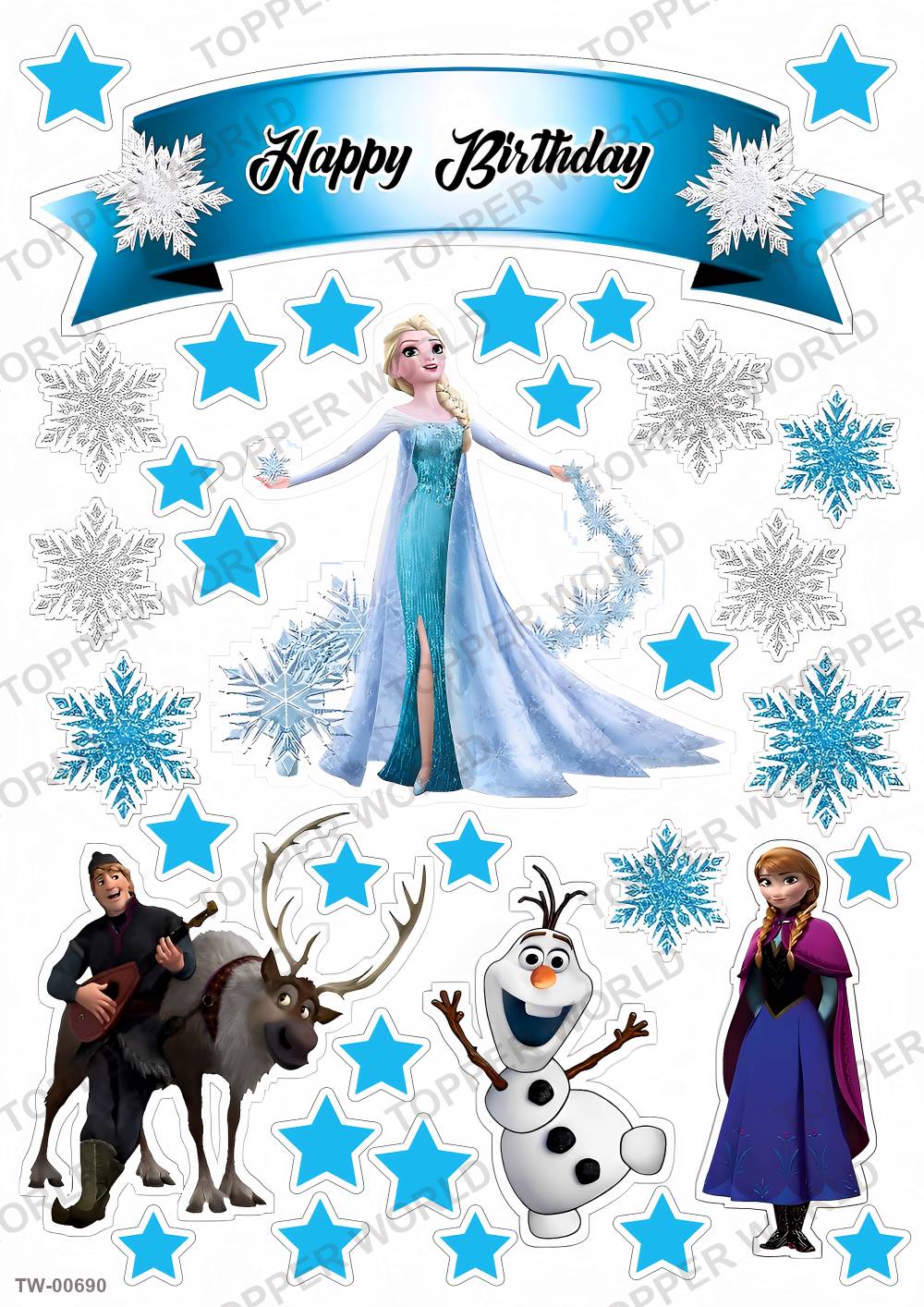Elsa Topper Sheet 19 – A4 topper sheet