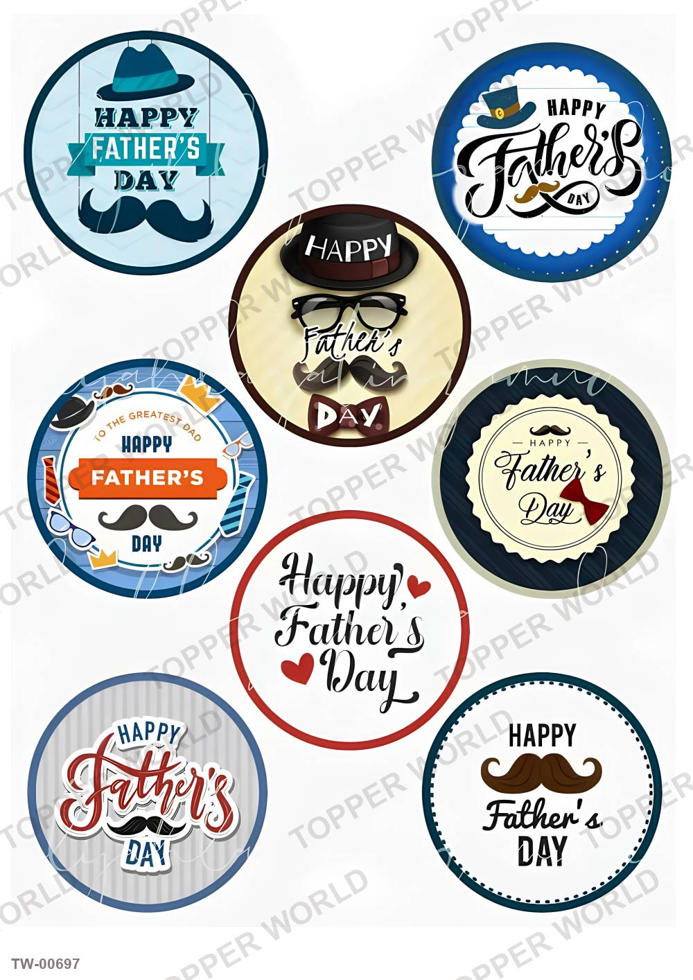 For Him Topper Sheet 19 – A4 topper sheet