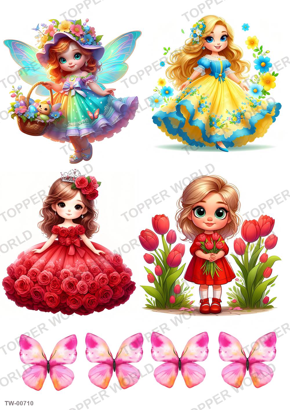 Angels Topper Sheet 20 – A4 topper sheet