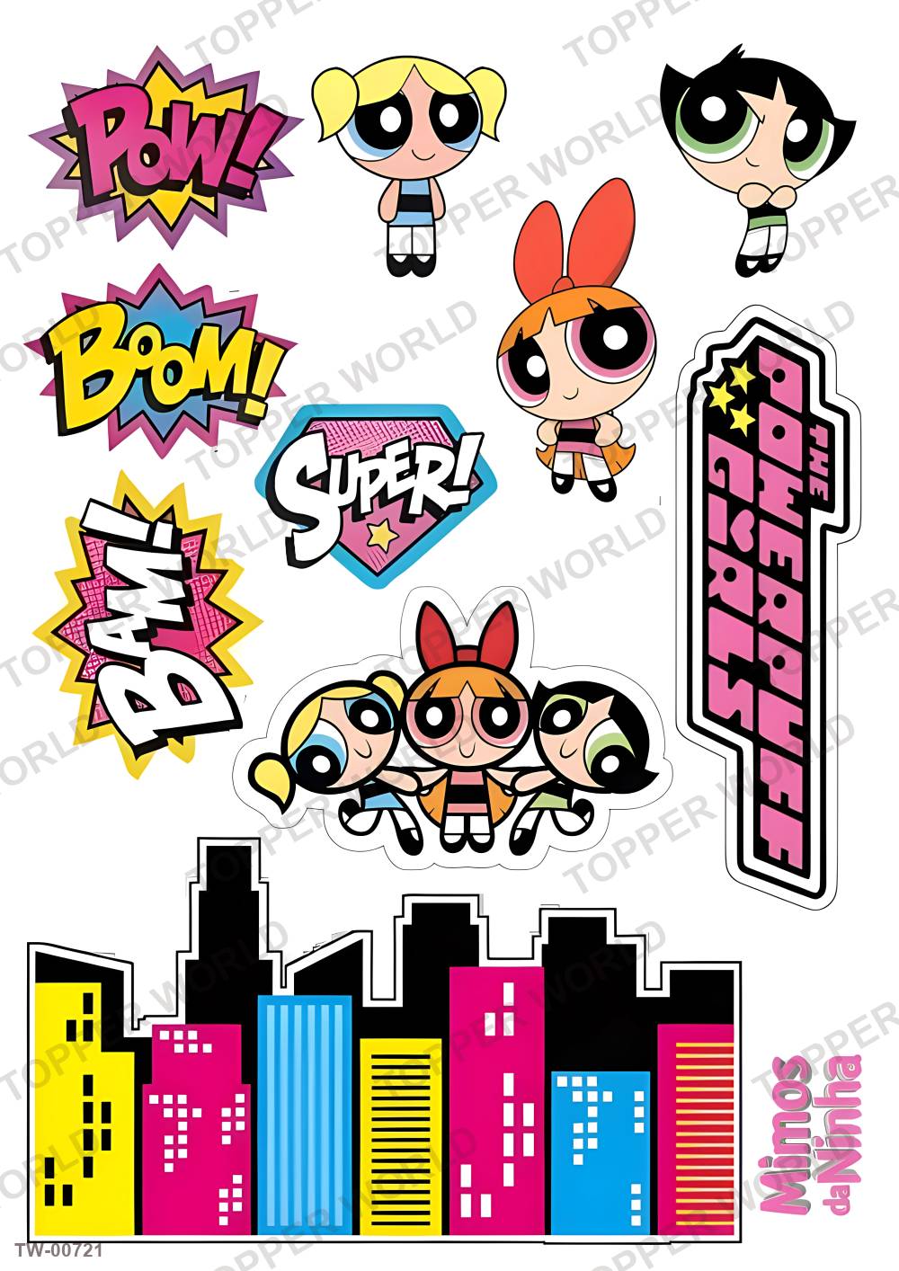 Heroes Topper Sheet 20 – A4 topper sheet