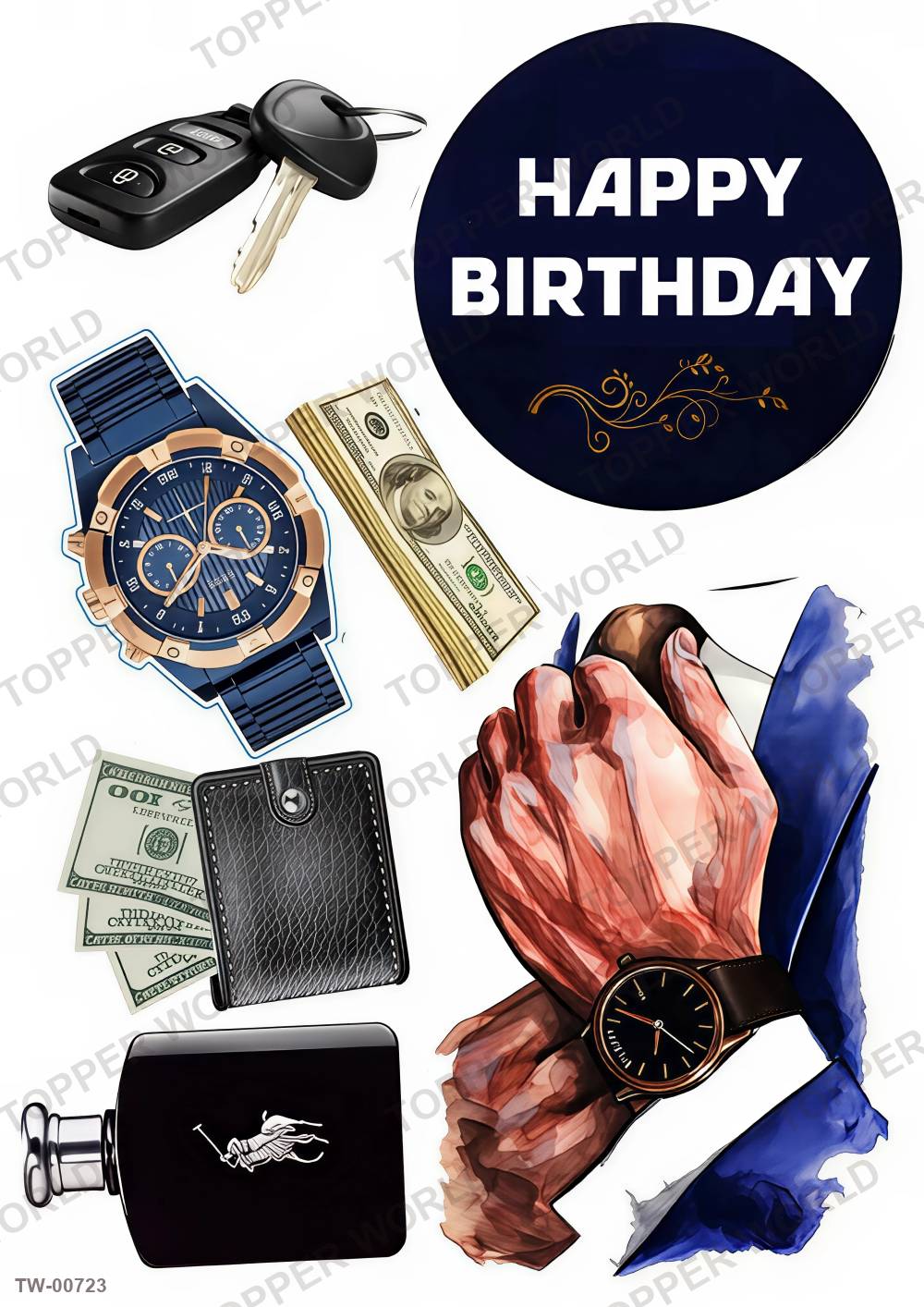 For Him Topper Sheet 20 – A4 topper sheet