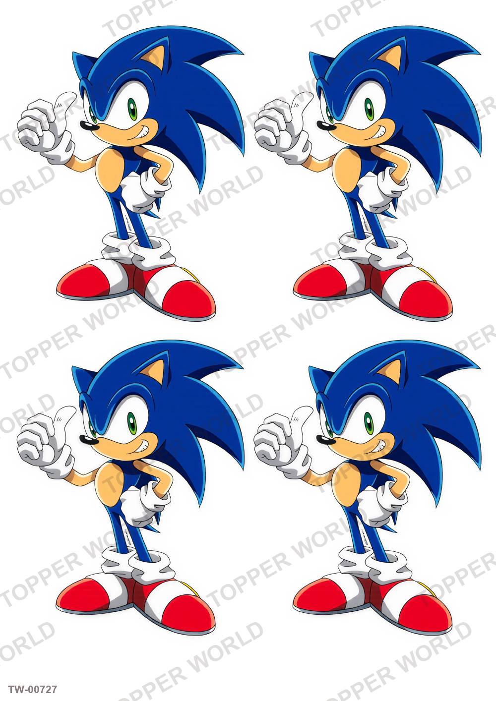 Sonic Topper Sheet 20 – A4 topper sheet