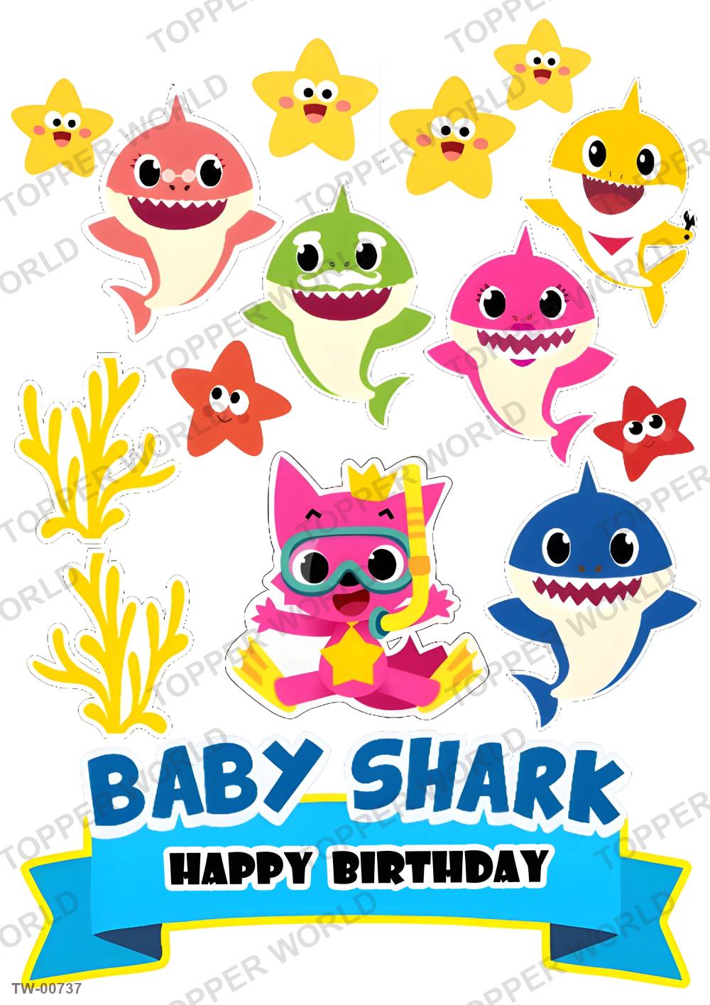 Animals Topper Sheet 21 – A4 topper sheet
