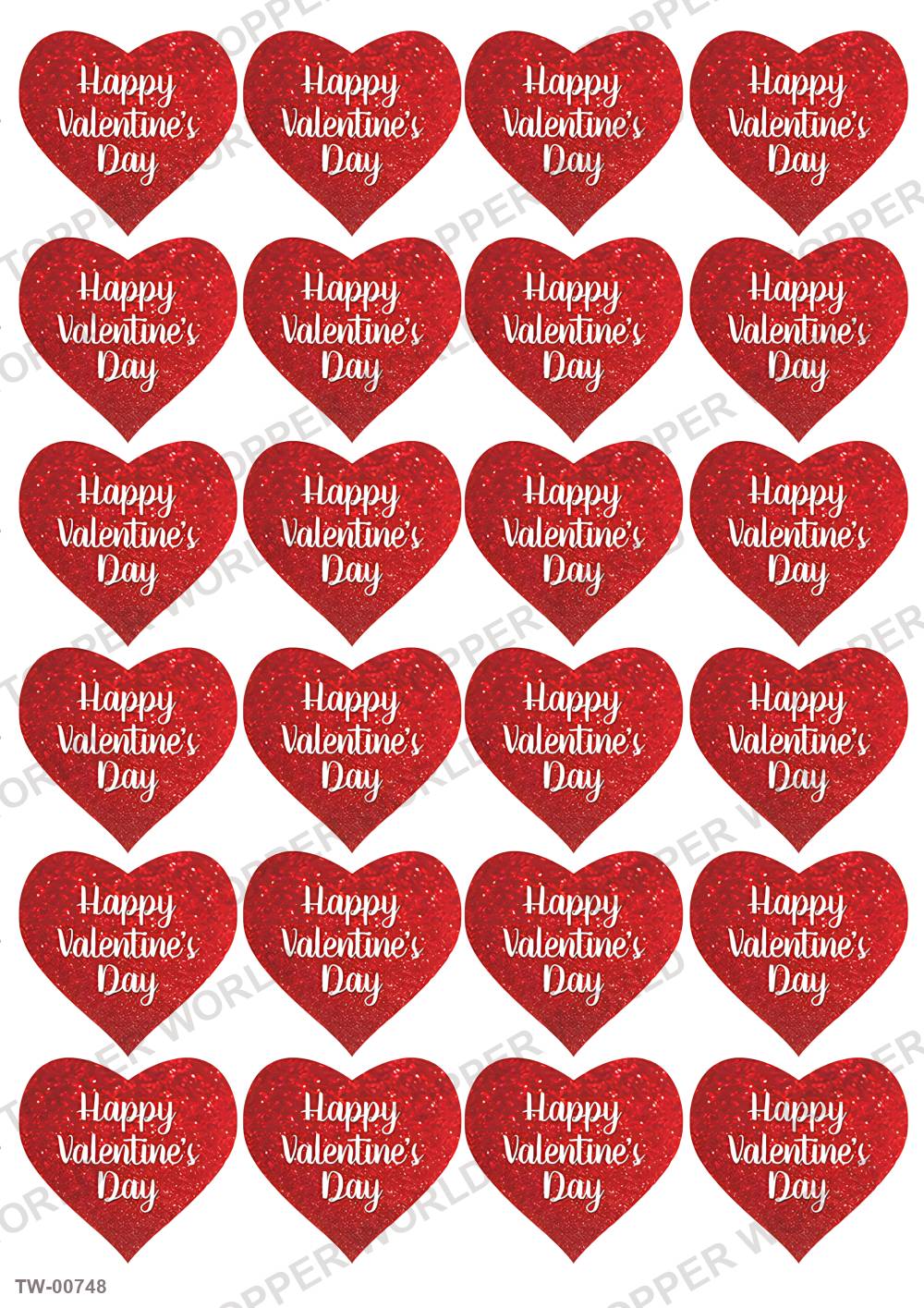 Love Topper Sheet 21 – A4 topper sheet