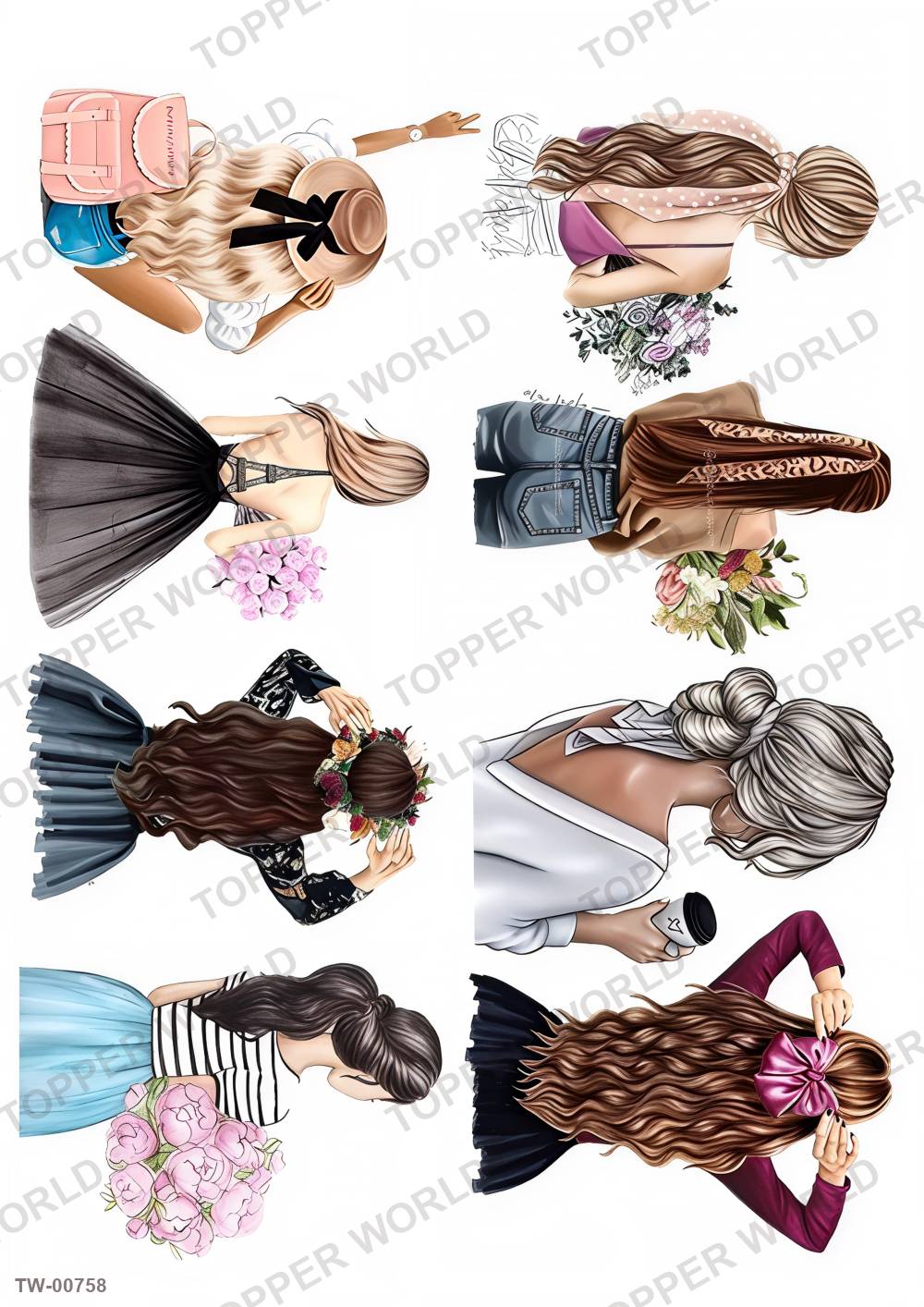 For Her Topper Sheet 21 – A4 topper sheet