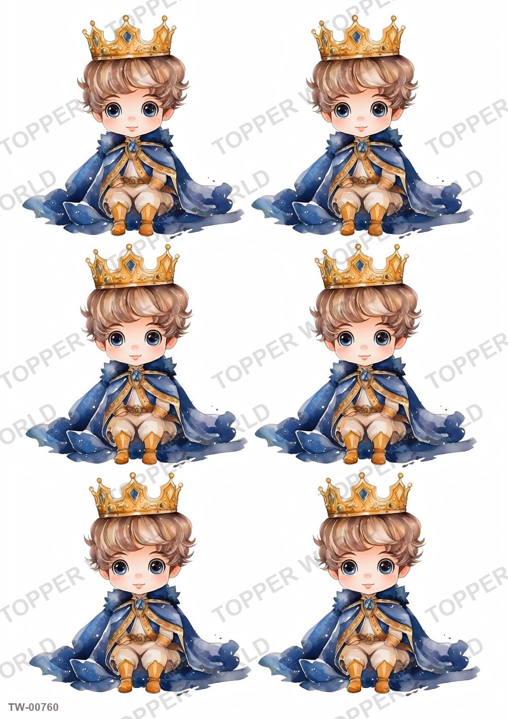 Little Boy Topper Sheet 21 – A4 topper sheet