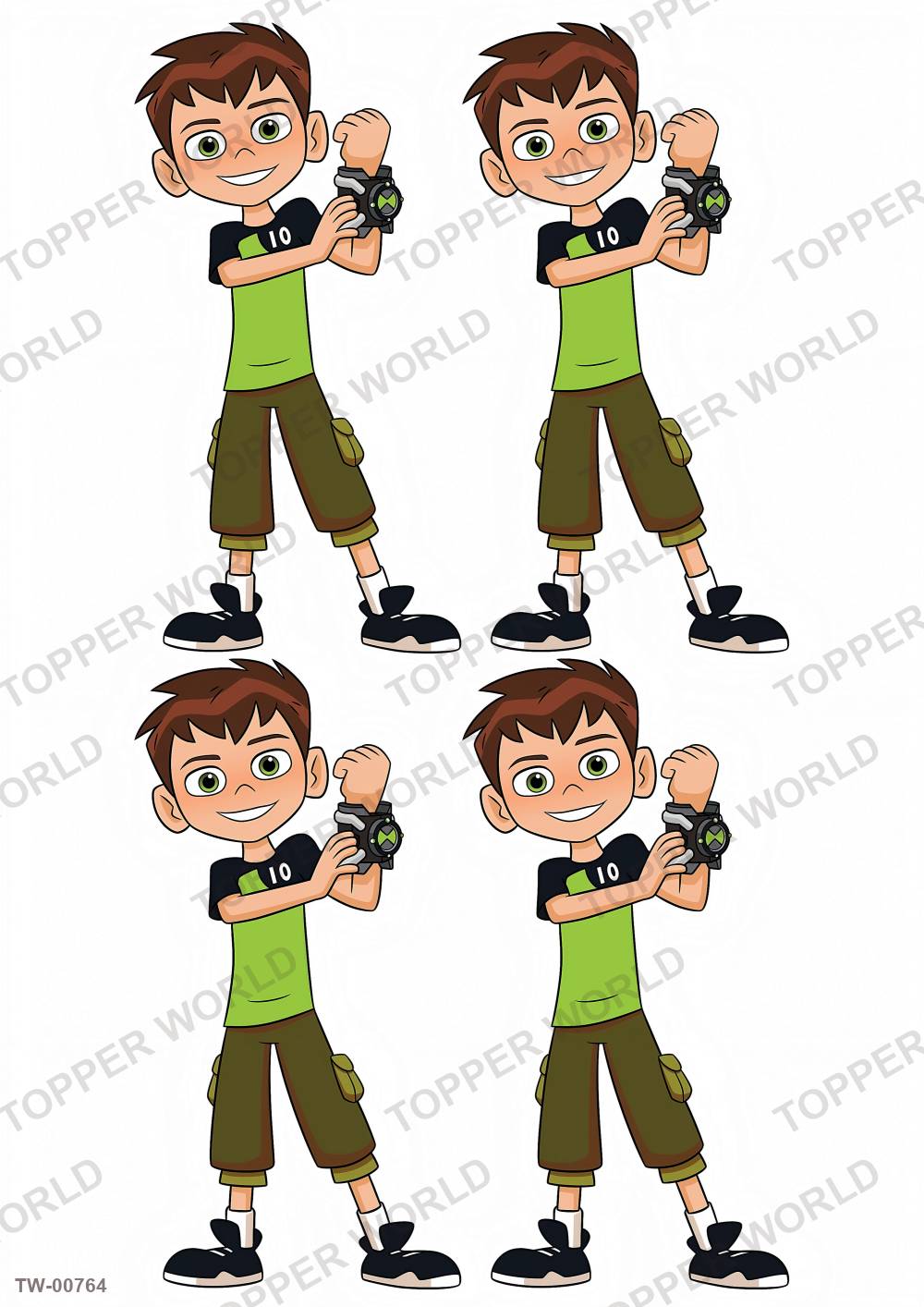 Ben 10 Topper Sheet 22 – A4 topper sheet