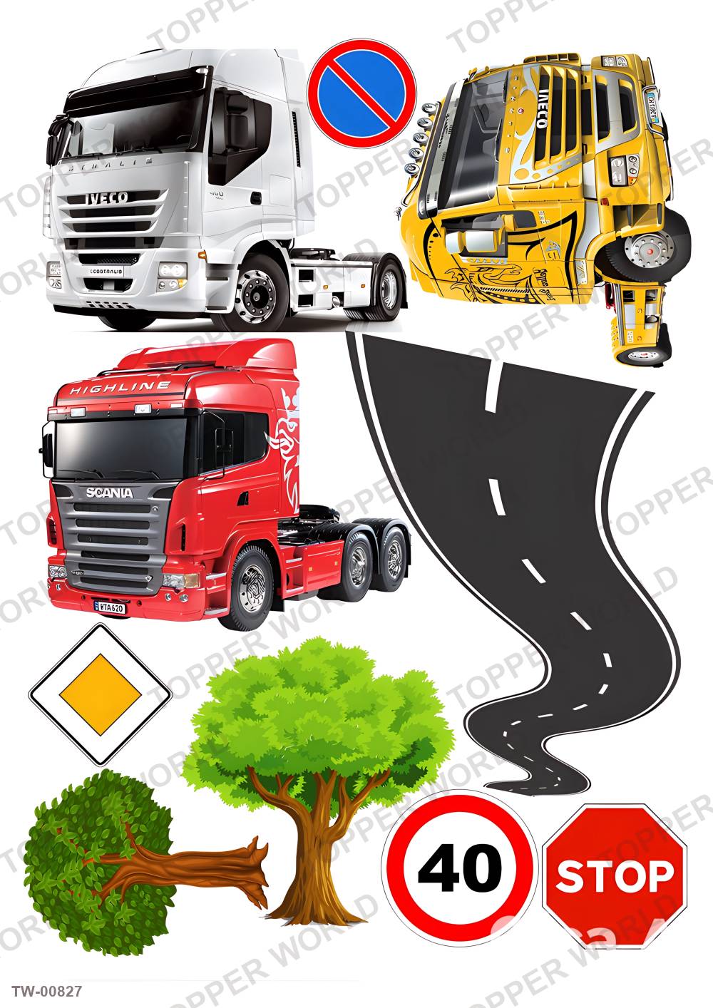Vehicle Topper Sheet 24 – A4 topper sheet