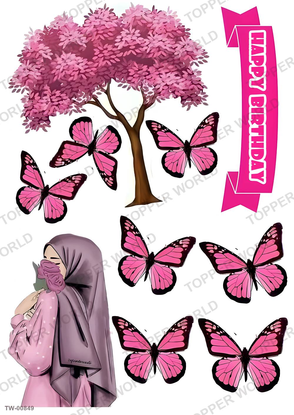 For Her Topper Sheet 25 – A4 topper sheet